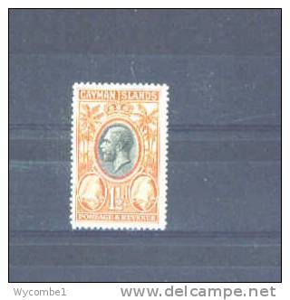 CAYMAN ISLANDS - 1935  George V  11/2d  MM - Cayman (Isole)