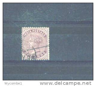 INDIA - 1882  Queen Victoria  1a  FU - 1882-1901 Empire