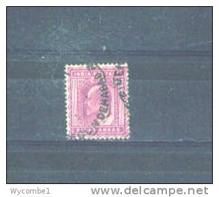 INDIA - 1902  Edward VII  8a  FU - 1902-11  Edward VII