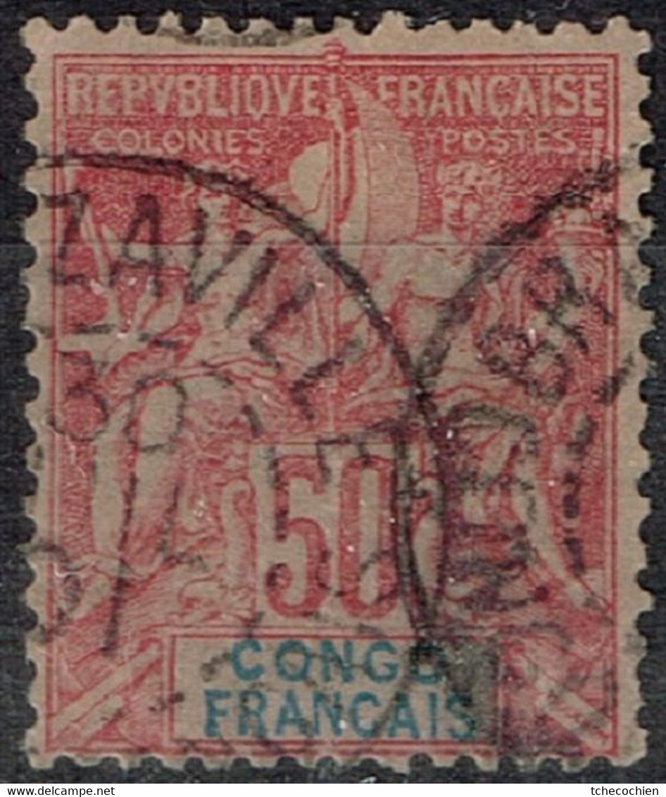 Congo Français - 1892 - Y & T N° 22 Oblitéré - Usados