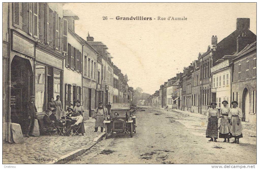 60 Grandvilliers - Rue D'Aumale - Grandvilliers