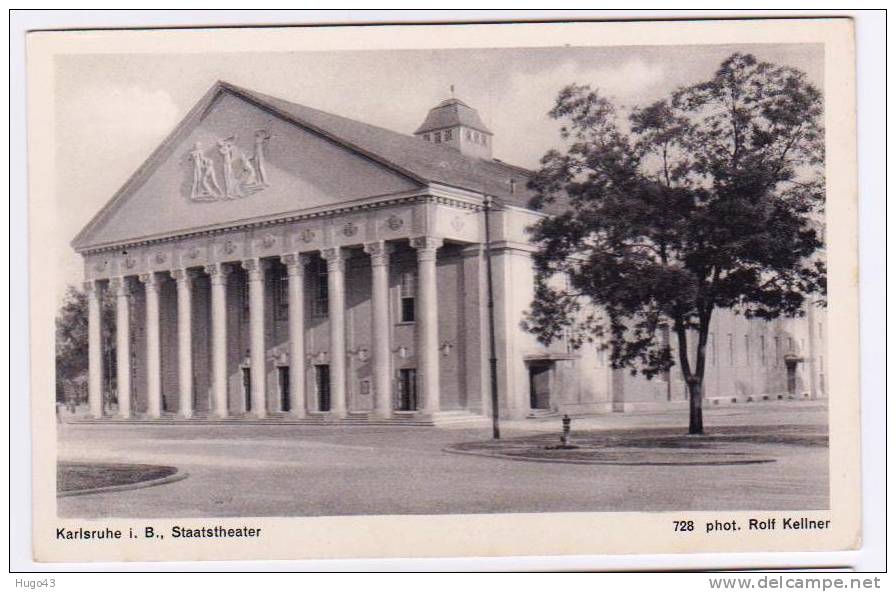 KARLSRUHE - STAATSTHEATER - Karlsruhe