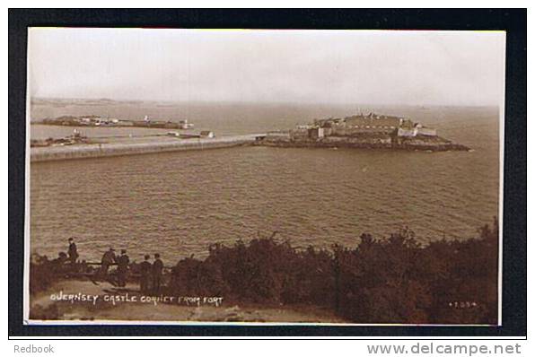 RB 661 - Real Photo Postcard Castle Cornet From The Fort Guernsey Channel Islands - Guernsey