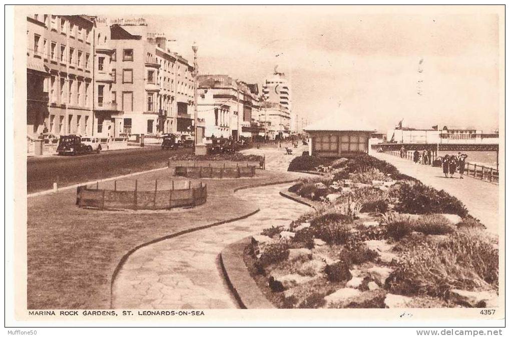 Gran Bretagna 1953. Cartolina Di MARINA ROCK GARDENS, St. Leonards-on-sea. - Altri & Non Classificati