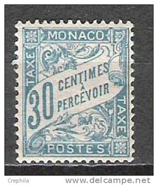 Monaco - Timbres Taxe - 1905/9 - Y&T 6 - Neuf * - Taxe