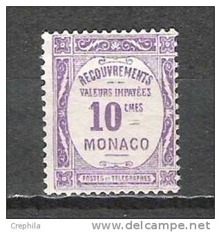 Monaco - Timbres Taxe - 1924/5 - Y&T 14 - Oblit. - Postage Due