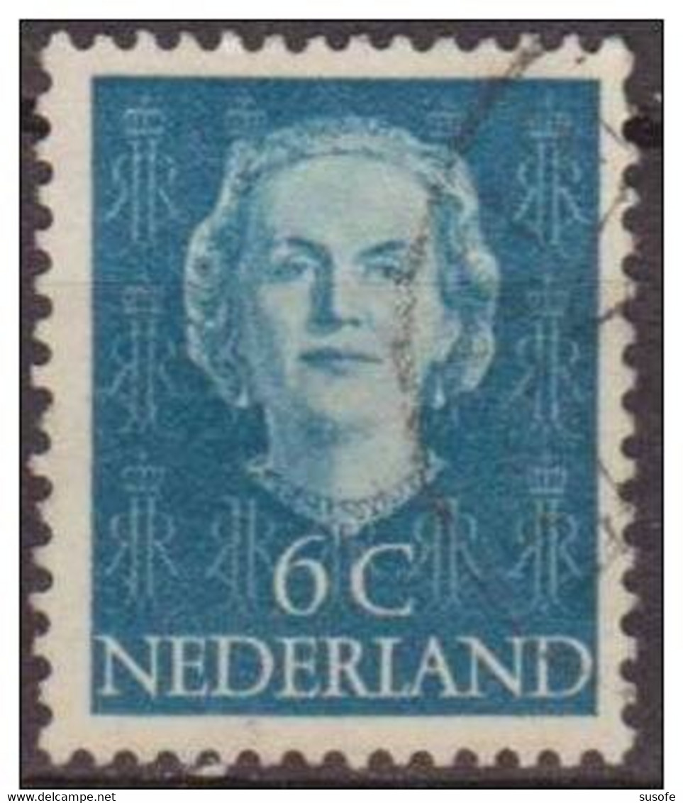 Holanda 1949 Scott 307 Sello º Reina Juliana Queen Juliana (1909-2004) Michel 526 Yvert 512B Stamps Timbre Pays-Bas - Usados