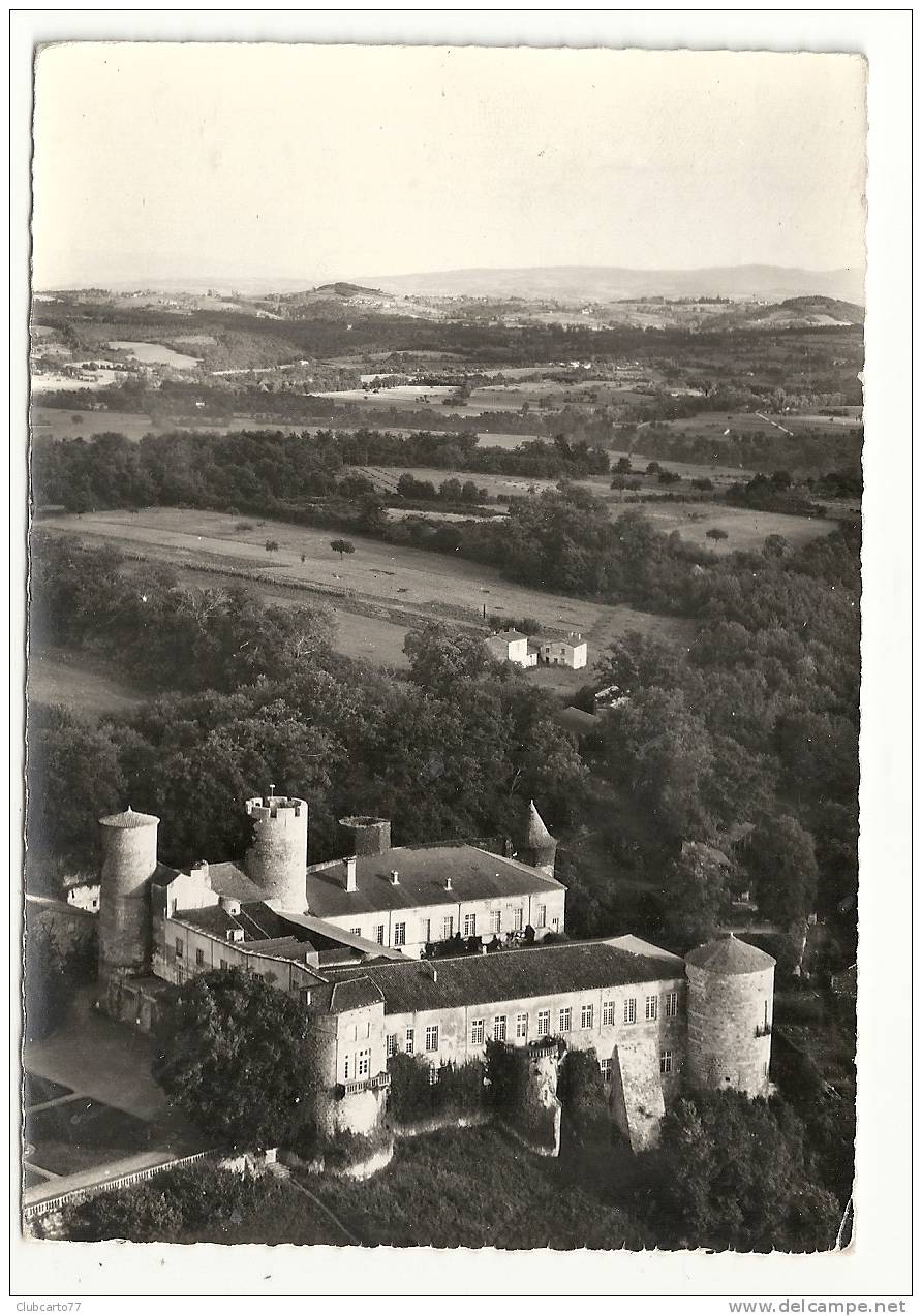 Lezoux (63) : Vue Aérienne Sur Le Châteaude Ravel  Env 1950. - Lezoux