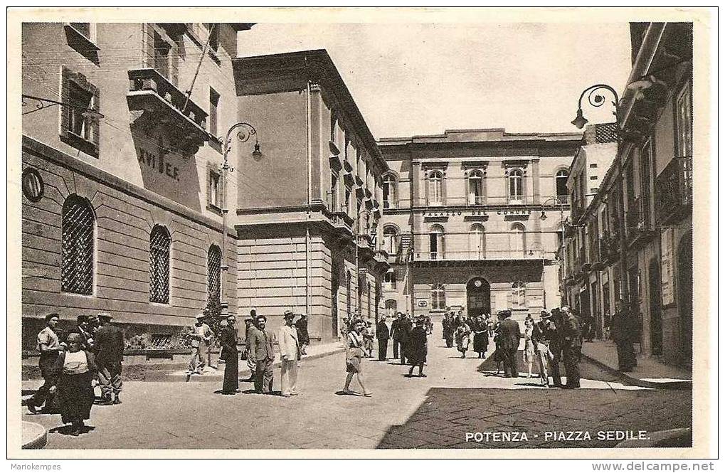 POTENZA  -  Piazza Sedile - Potenza