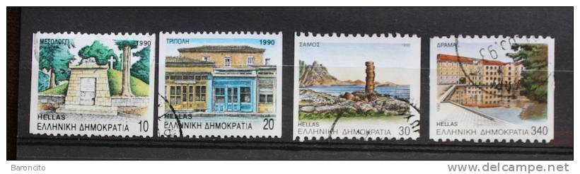 GRECIA - HELLAS - Francobolli Ordinari Dipartimentali. 1990/1992. Usati E In Buone Condizioni Di Conservazione. - Used Stamps