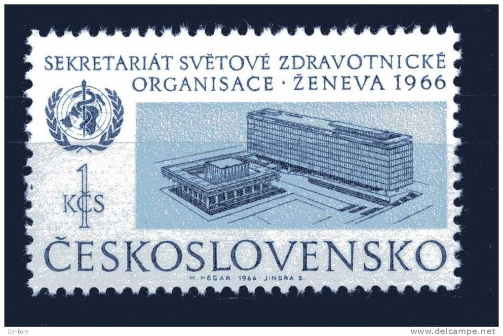 CZECHOSLOVAKIA 1966 Health Org. Cpl Set Yvert Cat N° 1473   Absolutely Perfect  MNH** - OMS