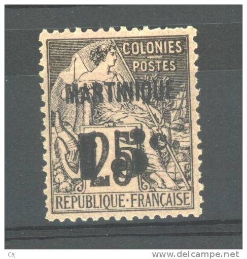 Martinique  :  Yv  17  *       ,  N2 - Unused Stamps