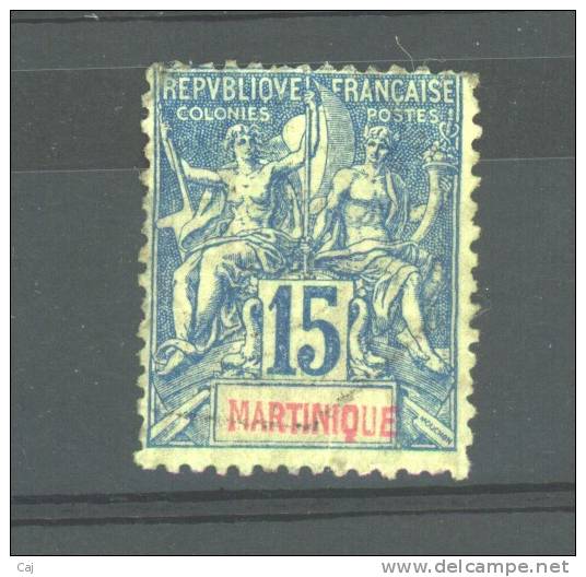 Martinique  :  Yv  36  *     ,  N3 - Unused Stamps