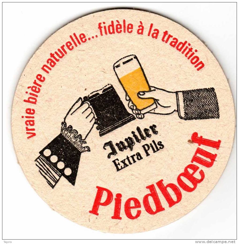 Belgique Jupiler / Piedboeuf Recto/verso - Beer Mats