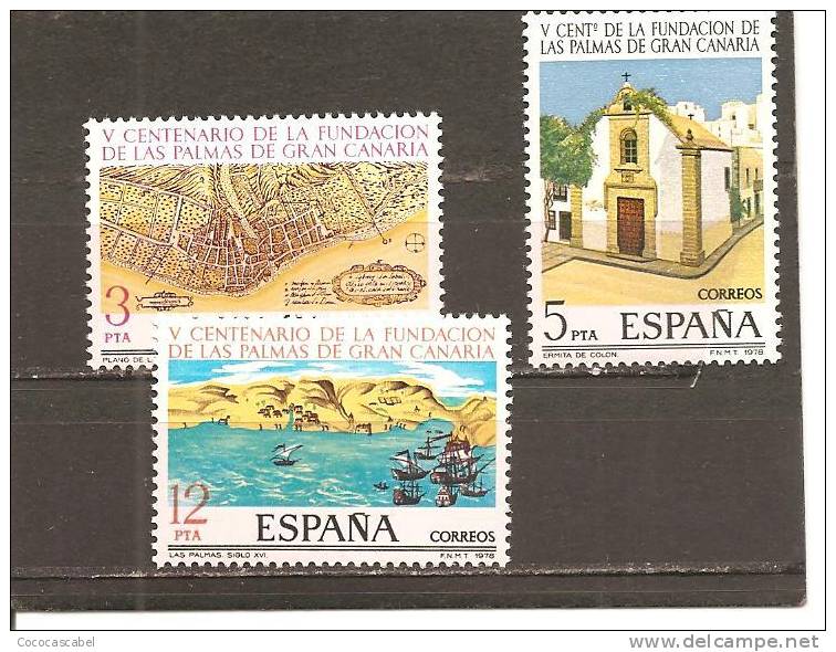 España/Spain-(MNH/**) - Edifil  2477-79 - Yvert  2123-25. - Nuevos