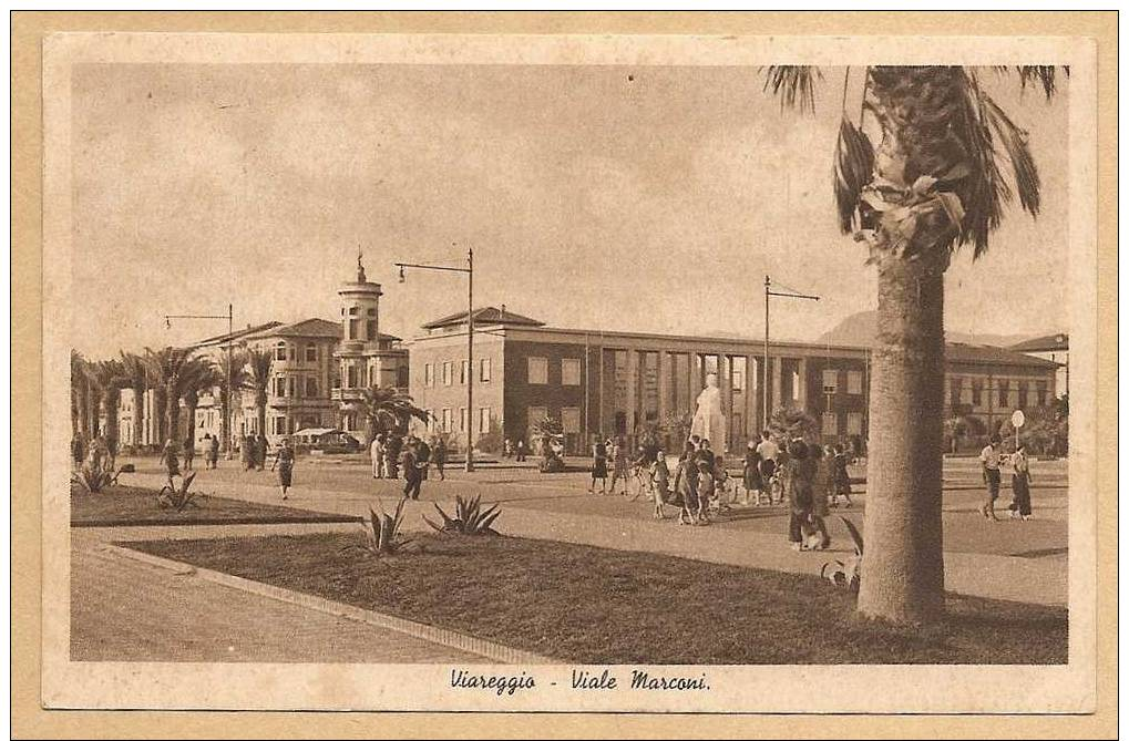 LUCCA - VIAREGGIO - VIALE MARCONI - ANIMATA - Viareggio