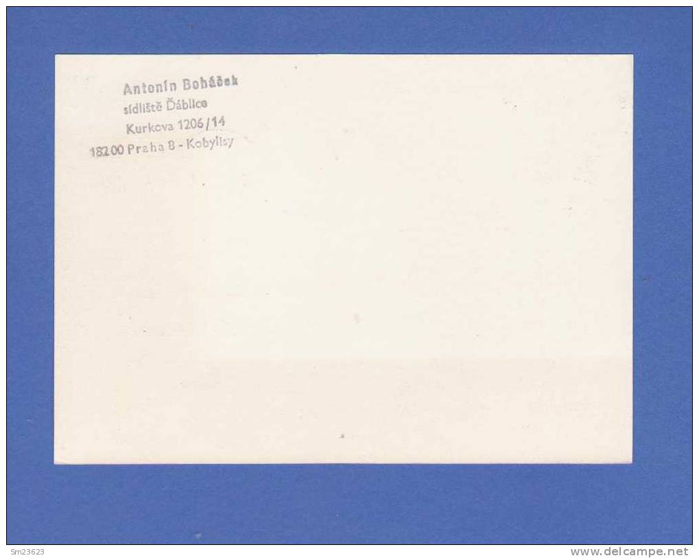 Tschechoslowakei 1988 , (20) Postkarte / Ganzsache - Praga 88 SS - - Postales