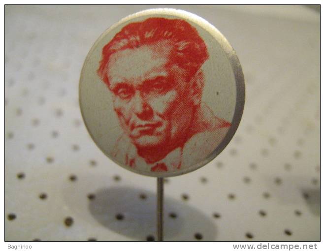 Josip Broz TITO Yugoslavia Communist Party Pin - Celebrities