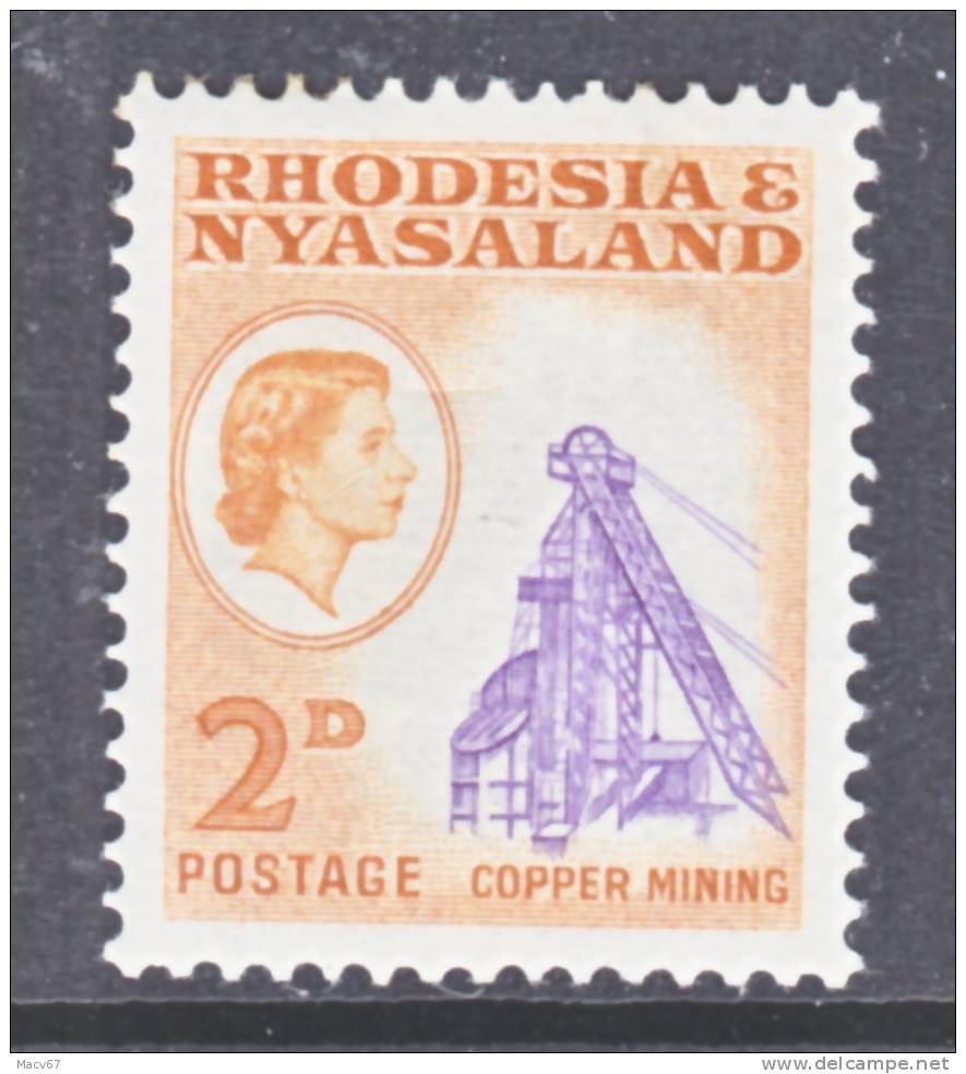 Rhodesia-Nyasaland  160   *  COPPER MINING - Rhodesia & Nyasaland (1954-1963)