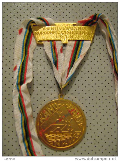 KAYAK CANOE Medal Nordrhein-Wesfalen - Kano