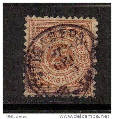 Germany-wurttemberg No.62 Used 1875-1900 - Afgestempeld