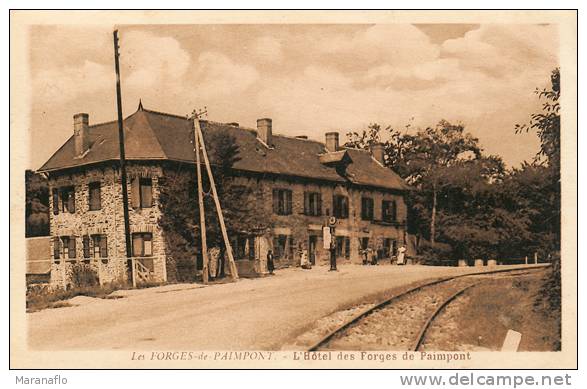 Les Forges-de-Paimpont. L'hôtel Des Forges De Paimpont - Paimpont