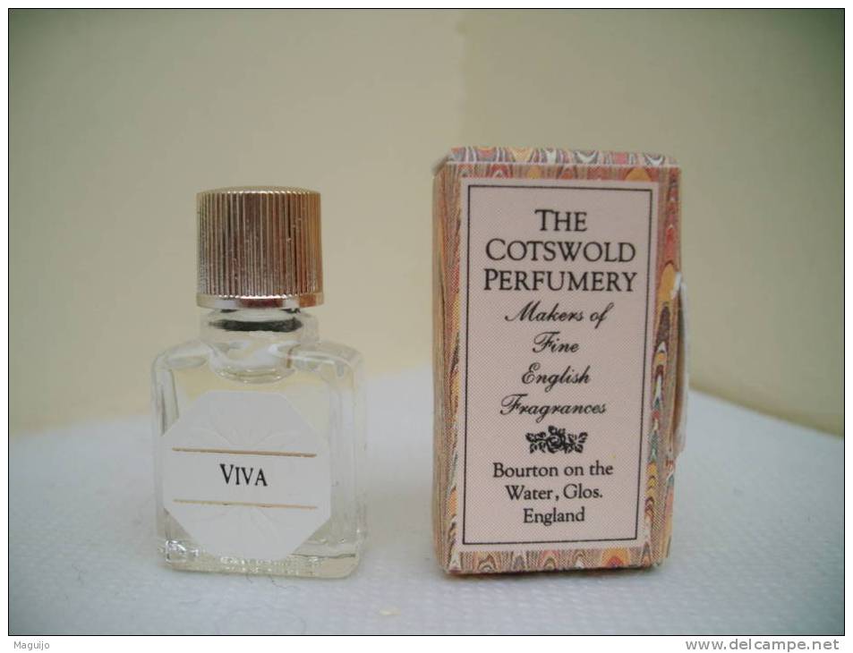 THE COTSWOLD PERFUMERY HYPER MINI ANGLAISE " VIVA"  RARE MINI ANGLAISE LIRE !!! - Miniatures Femmes (avec Boite)