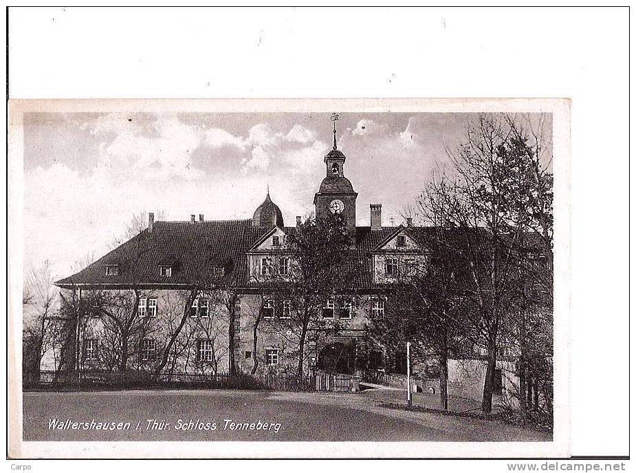 Waltershausen I. Thür. Schloss Tenneberg. - Waltershausen