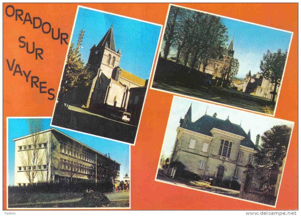 Carte Postale 87. Oradour-sur-Vayres  Très Beau Plan - Oradour Sur Vayres