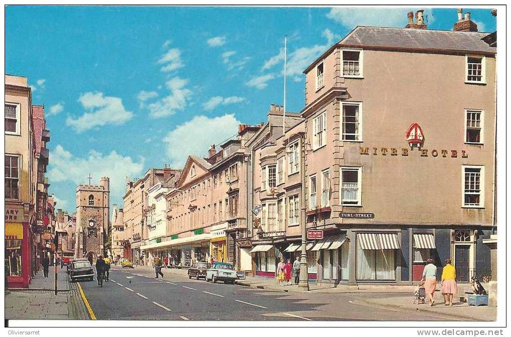 Oxford High Street And Mitre Hotel - Oxford