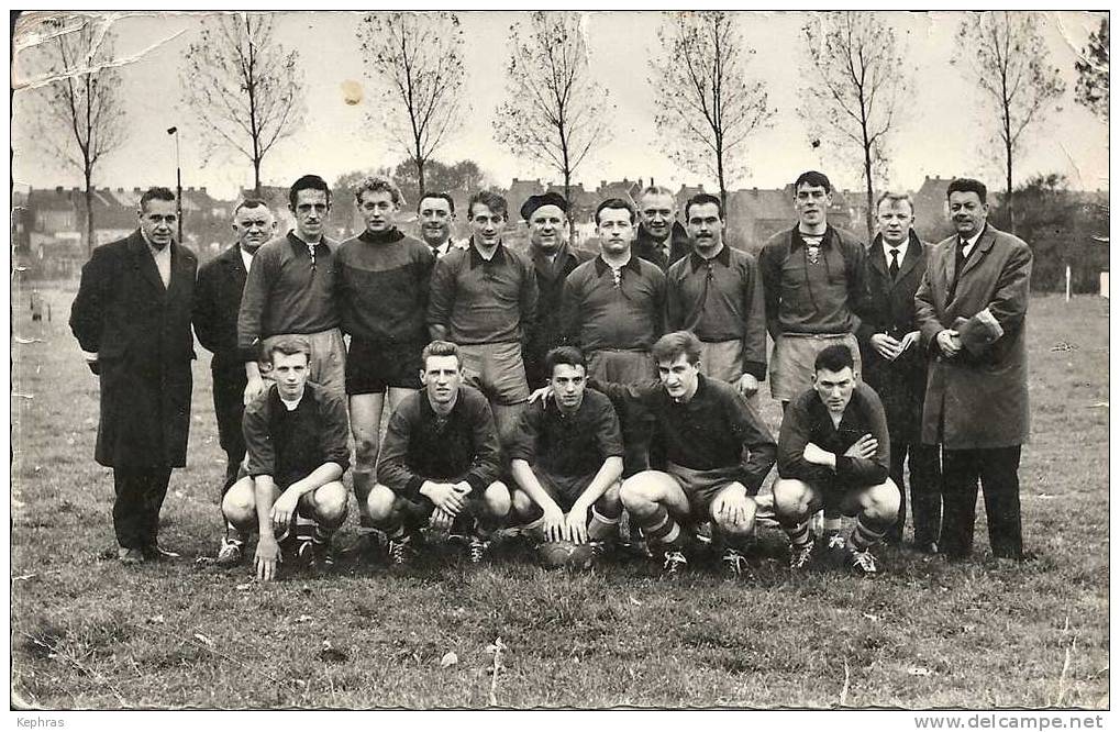 C.S. ERQUELINNES : Div; II Série B. - Football - RARE CPA - Photo Marcel, Erquelinnes - Erquelinnes