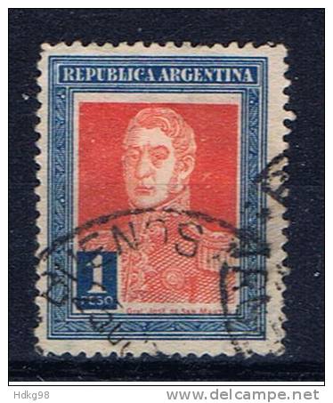 RA+ Argentinien 1923 Mi 280 San Martin - Oblitérés