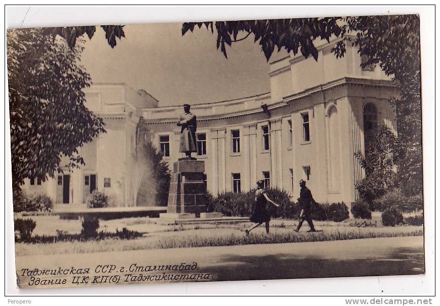 AK TSCHETSCHENIEN TADZISKAN  SSR  STALINGRAD FOTOGRAFIE OLD POSTCARD Cca 1947 - Tschetschenien