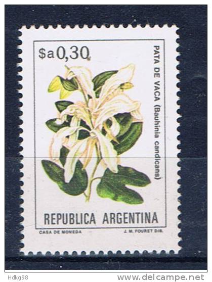 RA+ Argentinien 1983 Mi 1638 Mnh Blume - Neufs