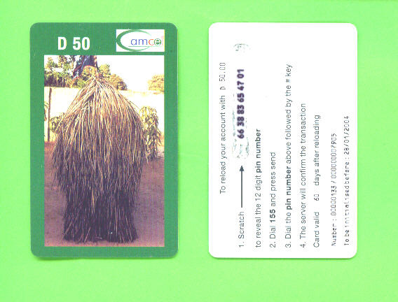 GAMBIA - Remote Phonecard As Scan - Gambie