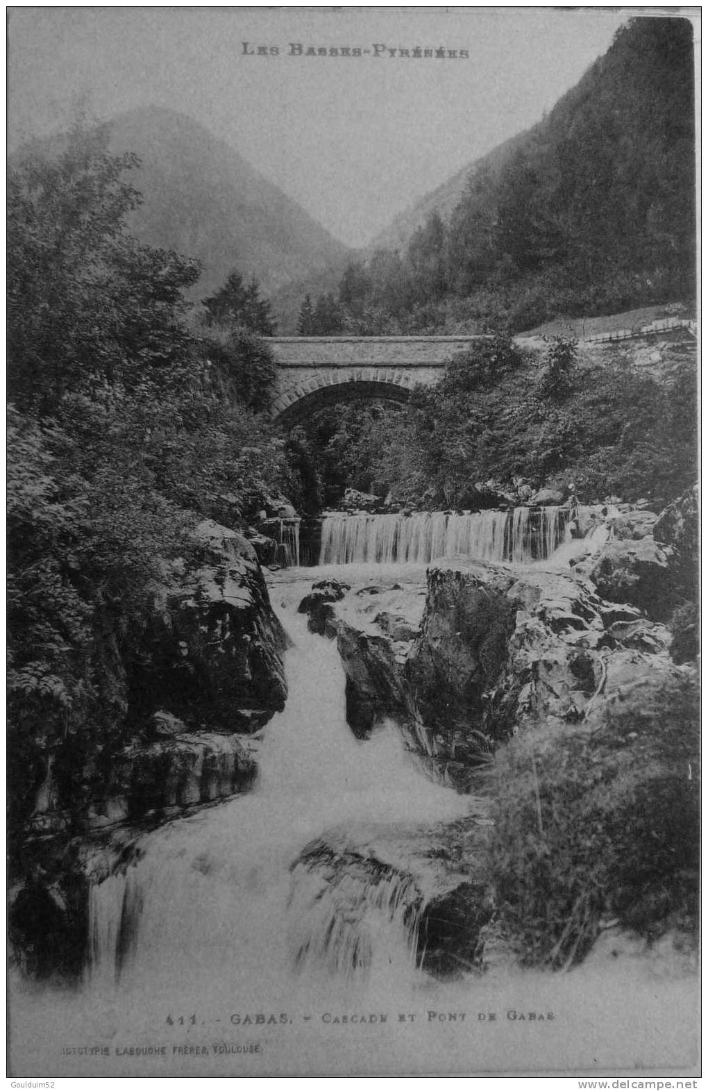 Gabas : Cascade Et Pont De Gabas - Eaux Bonnes