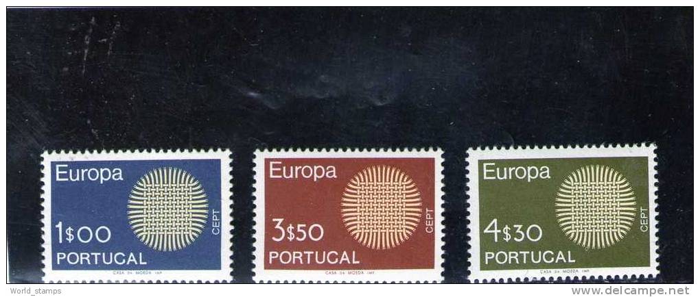 PORTUGAL 1970 NEUFS** - Nuovi