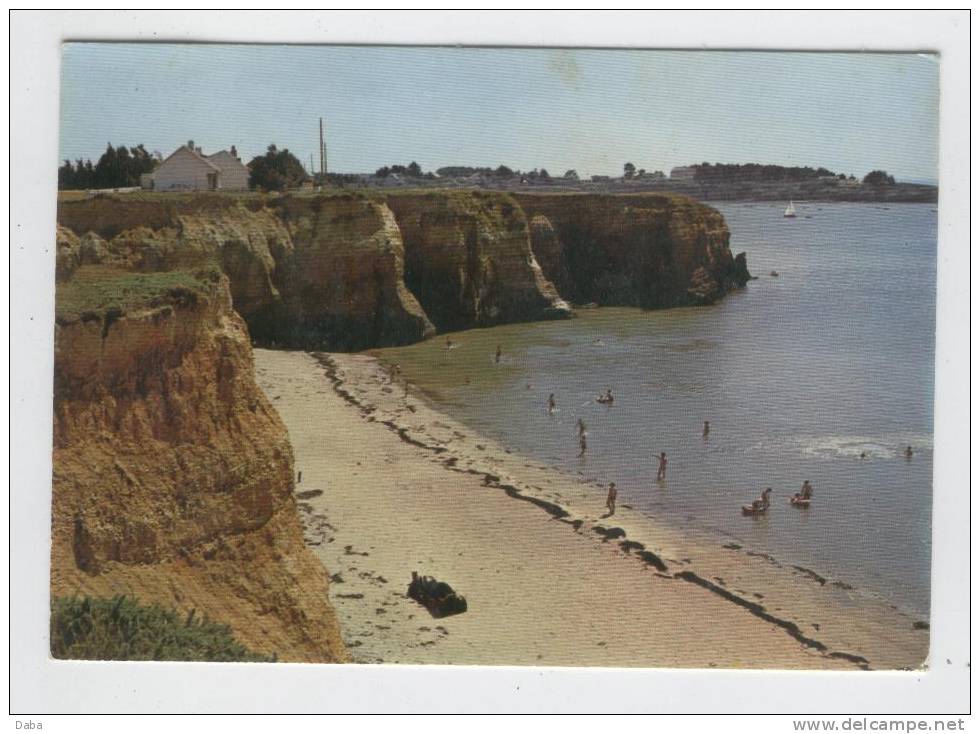 Penestin-sur-Mer. Plage Et Grottes De Poulantais. - Pénestin