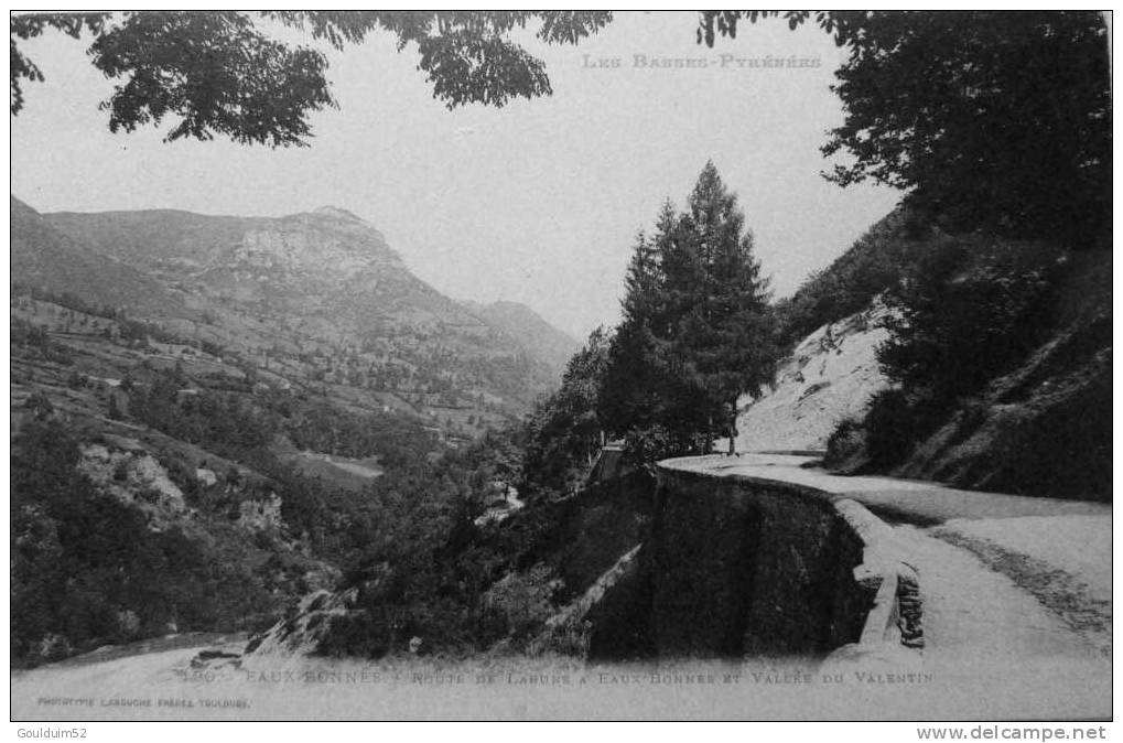 Route De Laruns à Eaux Bonnes Et Vallée Du Valentin - Eaux Bonnes