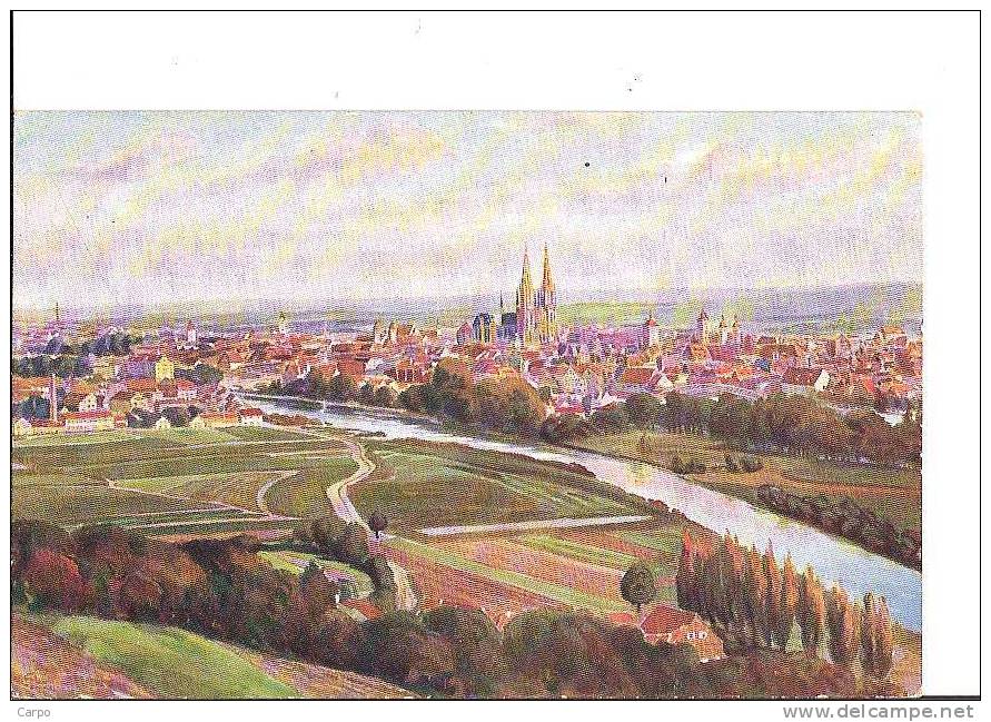 Regensburg. Total Von Den Winzererhöhen. - Regensburg