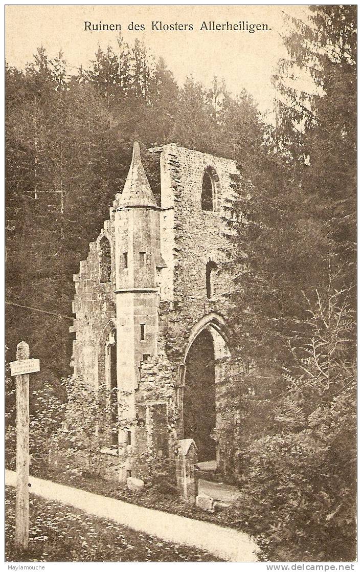 Ruinen Des Klosters Allerheiligen - Oppenau