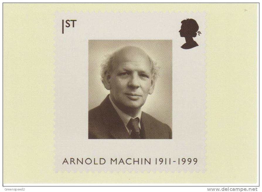 40th Anniversary Machin Definitives - Arnold Machin  -  Maxi Stamp Card - Sonstige & Ohne Zuordnung