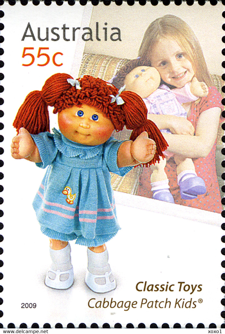 Australia 2009 MiNr. 3277 - 3281  Australien Childhood & Youth Dolls Classic Toys 4v MNH** 5.50 € - Bambole
