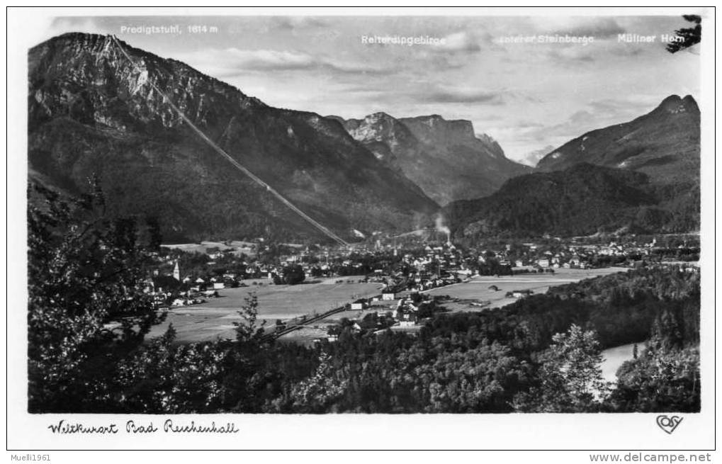 Bad Reichenhall, Ungelaufen, Echte FOTO-AK, 1939 - Bad Reichenhall