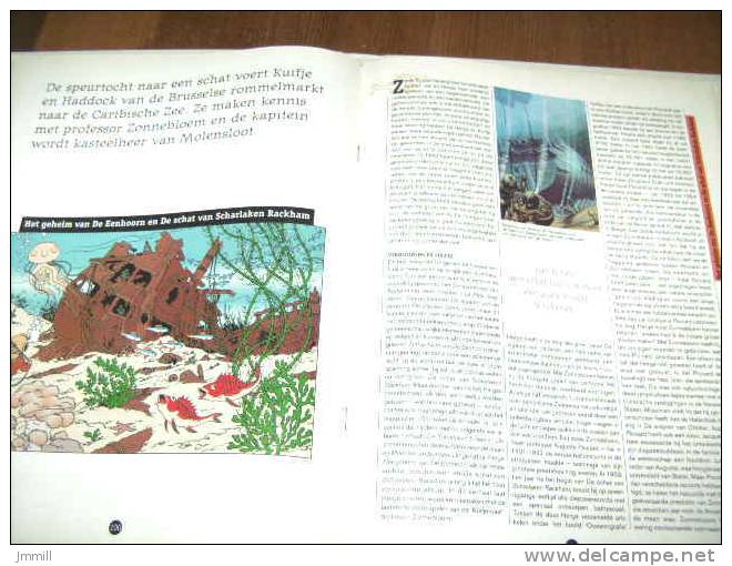 tintin : kuijfje : album néerlandais journal de morgen : la farde + 200 pages d'infos