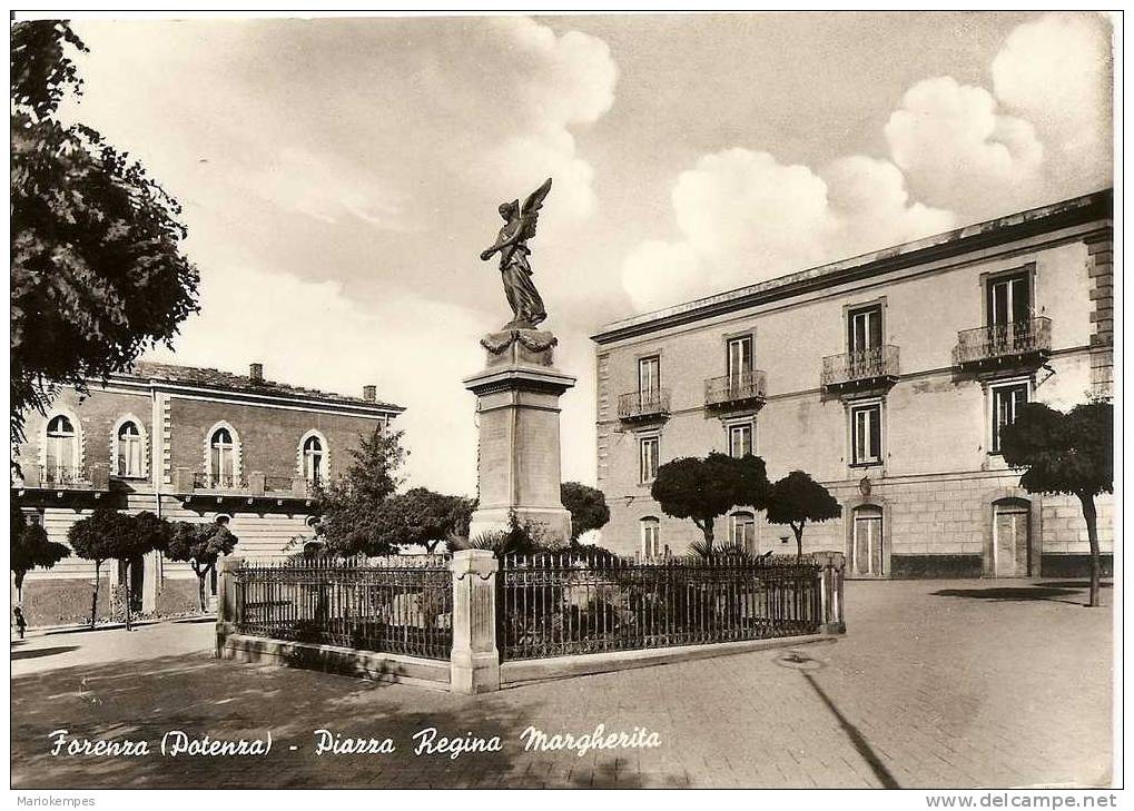 FORENZA  ( Potenza )  -  Piazza Regina Margherita - Potenza