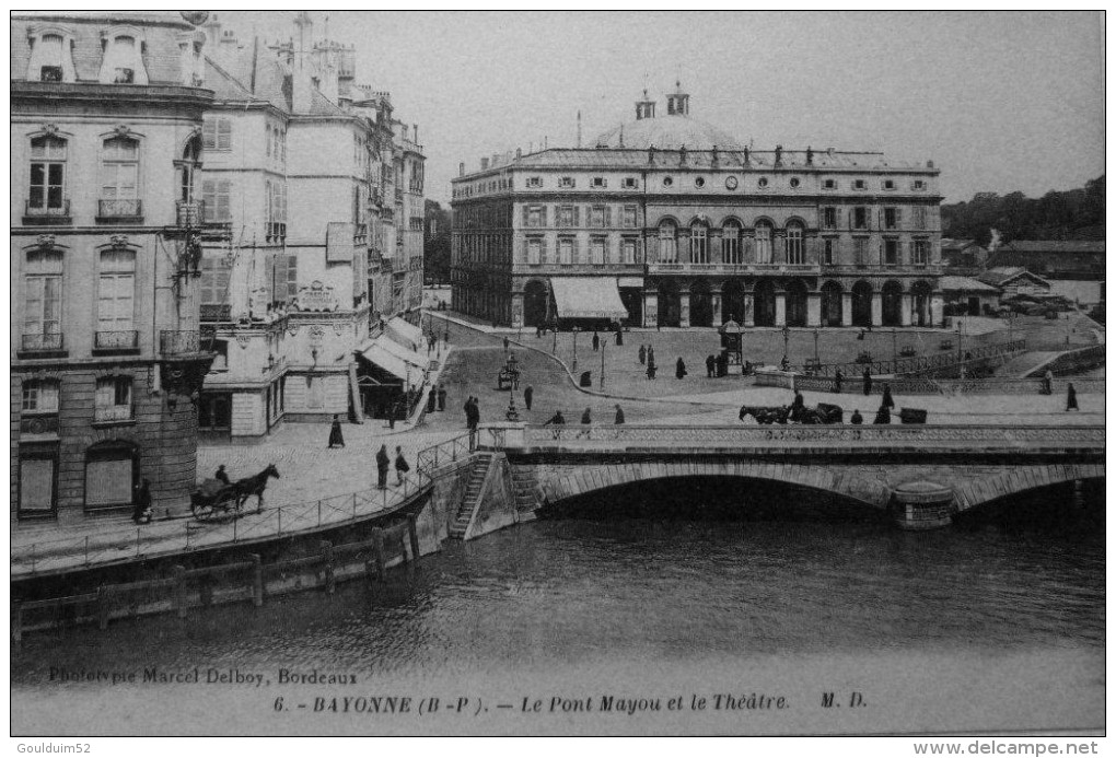 Le Pont Mayou Et Le Théatre - Bayonne