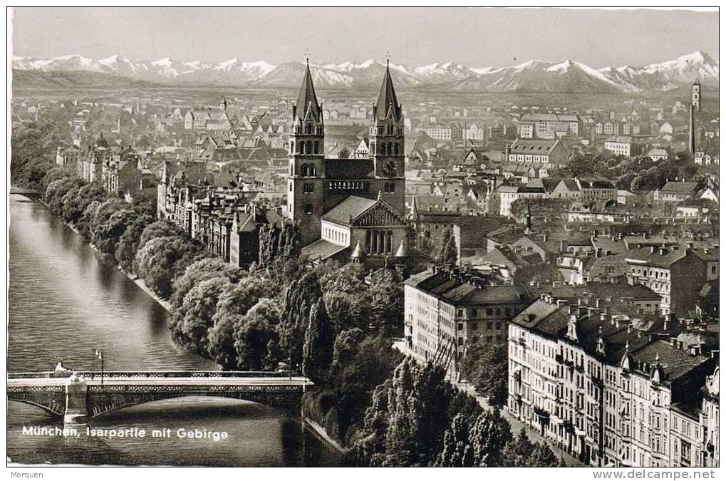 3775. Postal MUNCHEN (Alemania)  1959. Munchen Festspiele - Covers & Documents