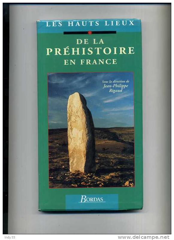 - LES HEUTS LIEUX DE LA PREHISTOIRE . BORDAS 1995 - Archéologie