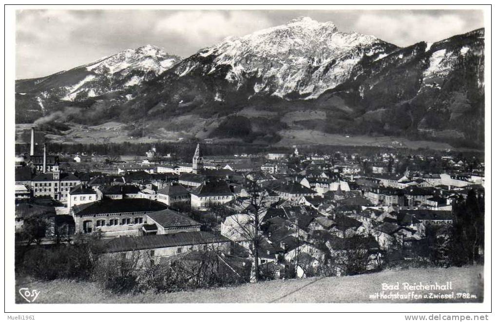 Bad Reichenhall, Ungelaufen, 1939, - Bad Reichenhall